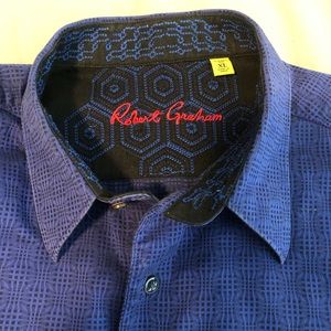 Robert Graham mens XL flip cuff long sleeve